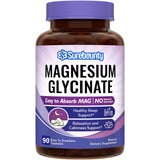 Surebounty Magnesium Glycinate, 710 mg Magnesium Glycinate (80 mg Elemental Magnesium), Nightly Magnesium Regimen, Leg Rest & Sleep, for Children, Teenagers, and Adults, 90 Easy to Swallow Capsules
