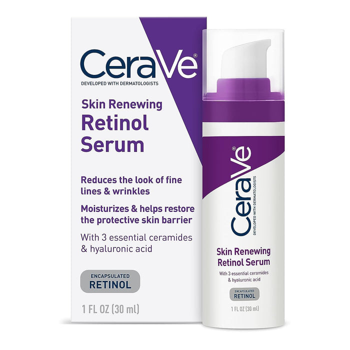 Cerave Skin Renewing RETINOL SERUM W/Hyaluronic Acid 1 oz