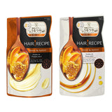 HAIR RECIPE Honey Apricot Enrich Moisture Recipes Shampoo + Conditioner Refill Set