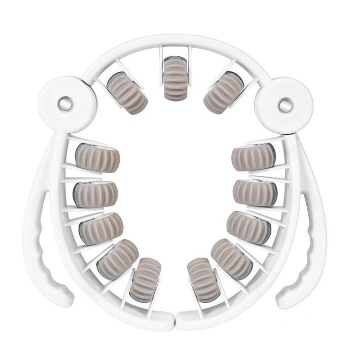 Fgail Cellulite Massager Roller, Cellulite Remover-Thigh Slimmer,Reduce Cellulite on Legs &Abdomen, Roller for Muscles Deep Tissue (White)