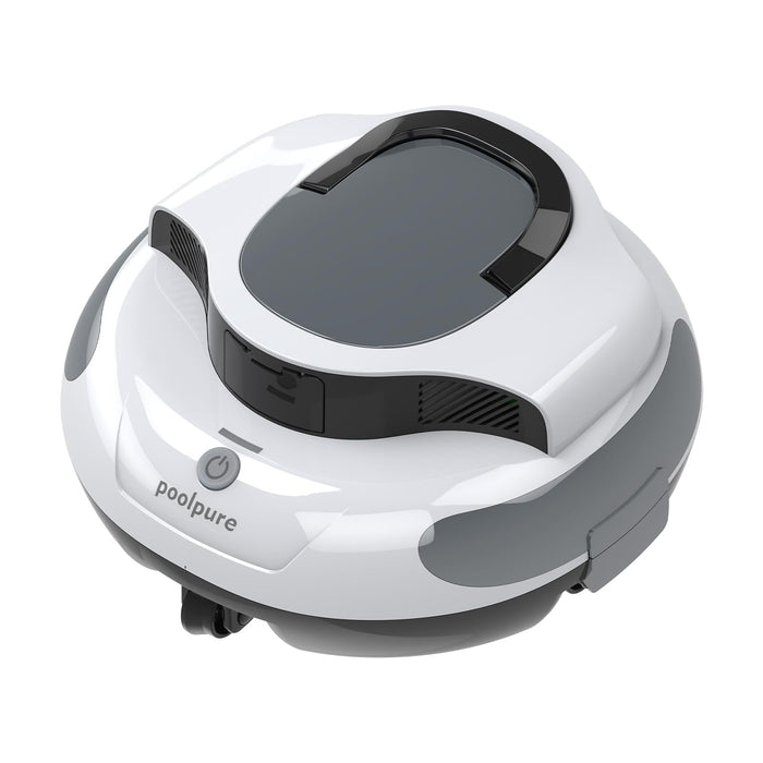 POOLPURE Pool Cleaner, 5000mAh Battery, 120 Minutes Runtime, 1000 Sq Ft Coverage, Automatic Cleaner