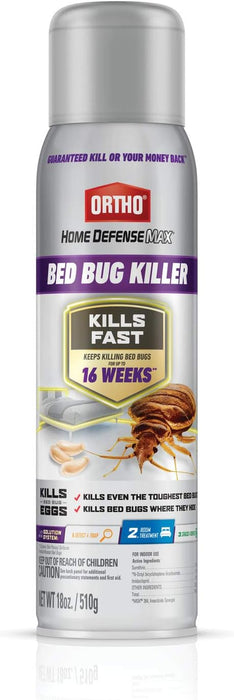 ORTHO 18oz Home Defense Max Bed Bug Killer Lasts 16 Weeks Fast Acting