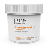 Pure Therapro Rx 100% Liposomal Vitamin C Powder, Patented PureWay Vegan Vitamin C Supplement, Supports Healthy Aging, Immune Function & Collagen Formation, Non-GMO, Made in the USA (60g,120 Servings)