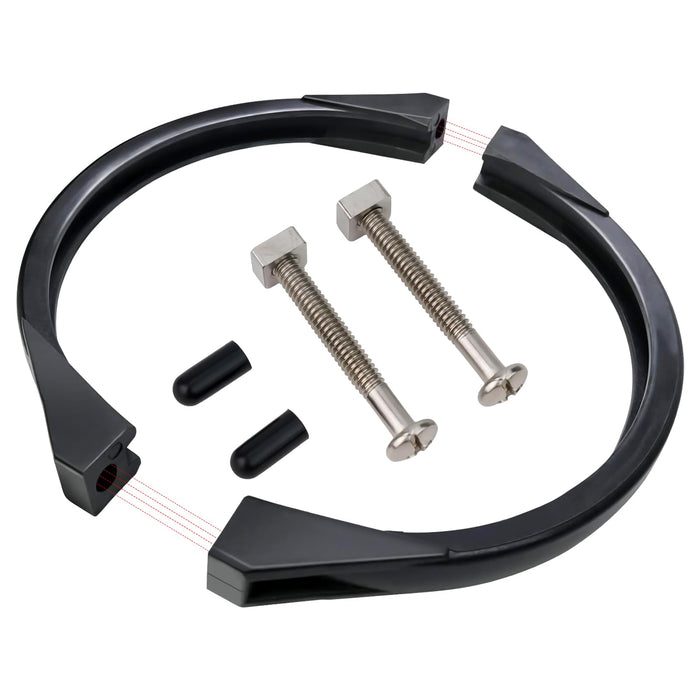 GMX600NM Flange Valve Clamp for Hayward Pro Series Sand Filter Pump Clamp with Screw Swimming Pool Filter Parts Replacement S164T S166T S180T S210T S210S S220T S230T S244T