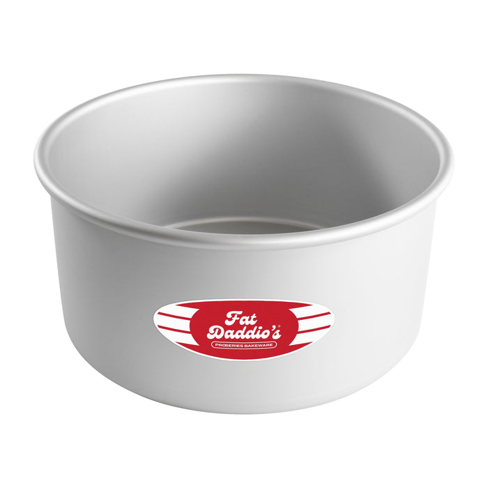 Fat Daddio's PRD-84 Anodized Aluminum Round Cake Pan, 8 x 4 inch