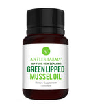 Antler Farms - 100% Pure New Zealand Green Lipped Mussel Oil, Equiv. to 12,500mg, 120 Softgels - Powerful 125:1 Extract, 2 Month Supply