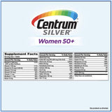 Centrum Silver Women 50+ Multivitamin, 8 Months Supply, 275 Tablets + Exclusive Vitamin Guide Free Book Cannot Sold Separately (Pack 1BOTTLE)