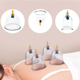 Cupluw Cupping Kit for Massage Therapy - 32 Cups Professional Chinese Cupping Set with Magnetics, Vacuum Cupping Therapy Set for Cellulite Reduction Muscle Pain Relief with Manual Pump