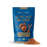 Earth Echo Cacao Bliss Unsweetened Organic Cacao Powder with Cinnamon, Turmeric, MCT Oil, and Lucuma Dairy-Free, Gluten-Free, Keto-Friendly Superfood Cocoa