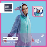 COSUSKET Snug Fit Unisex Adult Onesie Pajamas, Flannel Cosplay Animal One Piece Halloween Costume Sleepwear Homewear