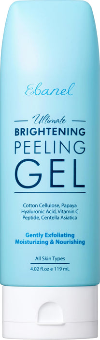 Ebanel Brightening Peeling Gel with Cellulose, Rice, Papaya, HA, Cica