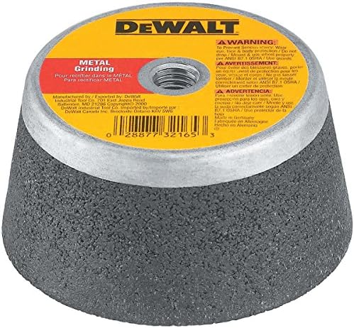 DEWALT DW4962 5-Inch by 2-Inch T11 Metal Grinding Wheel