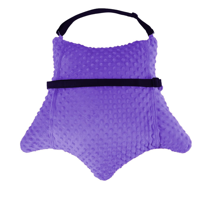 okmaba Hysterectomy Pillow with Pocket for Ice/Hot Packs, Abdominal Surgery Recovery Pillow for Women, Post-Surgery Support Cushion(Purple)