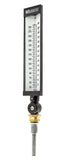 WGTC Thermometer AS5H946 9" Scale, 3-1/2" Stem Length, 30/300°F Temperature Range Blue Spirit Filled Industrial Thermometer with ABS Case, and Adjustable Angle Stem