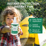 Good Natured Brand DEET-Free Mosquito Repellent | Insect, Tick, Fly & Bug Spray | Kid Safe | Non-Oily Formula | Essential Oil Based | Cedarwood & Rosemary Insect Repellent | 8 oz