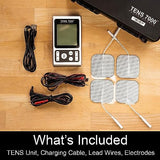 TENS 7000 Rechargeable TENS Unit Muscle Stimulator and Pain Relief Device - Advanced TENS Machine for Effective Back Pain Relief, Nerve Pain Relief, Muscle Pain Relief