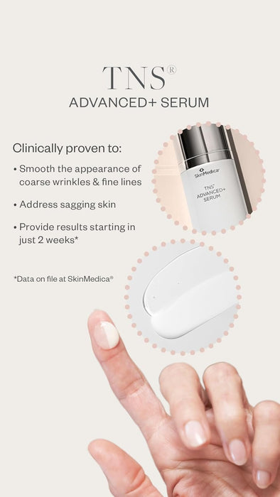 SkinMedica TNS Advanced + Serum 1oz - Powerful Anti-Aging Treatment