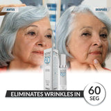 Instant Beauty 60" Wrinkle Remover - Face Serum - Wrinkle Eraser - Instantly smooths Wrinkles and Expression Lines