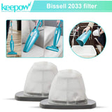 KEEPOW Featherweight Replacement Filters Compatible with Bissell Featherweight Stick Lightweight Bagless Vacuum 2033, 20331, 20333, 20336, 20339, 2033M (4-Pack)