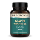 Dr. Mercola Niacin Vitamin B3, 90 Servings (270 Tablets), Dietary Supplement, Mini Tabs, Essential B Vitamin, Non-GMO