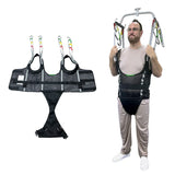 Ehucon Comfort Padded Patient Lift Walking Sling,Portable Hoyer Standing Harness to People/Handicap for Ambulating Support Training,500 lbs Safety Loading-Large Size