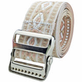 LAMBOX Gait Belt Transfer Belt with 2-inch Soft and Comfortable Jacquard Webbing for Caregivers, Seniors, Elderly, etc. (60 inch, Color7)