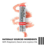 ChapStick Total Hydration Moisture + Tint Coral Blush Tinted Lip Balm Tube, Tinted Moisturizer - 0.12 Oz