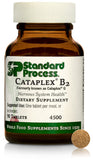 Standard Process Cataplex B2 - Whole Food Nervous System Supplements, Metabolism, Brain Supplement and Liver Support with Calcium Lactate, Riboflavin, Wheat Germ, Choline and More - 90 Tablets