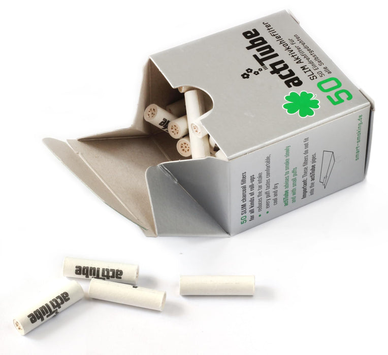 ActiTube Slim Activated Carbon Filter 7 mm Pack of 50