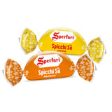 Sperlari "Spicchi" Citrus Orange & Lemon Hard Candy Bulk Bag, Individually Wrapped Italian Sweets, 1 Kg / 2.2 Lbs Bag (1-Pack)