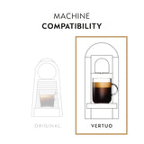 Nespresso Capsules Vertuo, Sweet Vanilla, Medium Roast Coffee, 30 Count Coffee Pods, Brews 7.8oz.