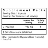 VitaMonk L Theanine 400mg Supplement - L-Theanine 400mg with No Artificial Fillers - Extra Strength L Theanine Supplement - Ltheanine 60 Capsules