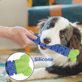 Dog Toothbrush Chew Toys, Dog Interactive Enrichment Toys Stick Bone for Small Breed Pet Puppy Gifts for Dental Oral Care Teeth Cleaner Self-Brushing Training Playing Chewing Cleaning