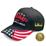 MagaPro Trump Hat 2024 Take America Back Hat Save America Hat Make America Great Again Hat Baseball Cap with Trump Coin