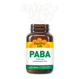 Country Life, Paba 1000Mg, 60 Count