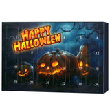 Halloween Advent Calendar 2024, 24 Day Halloween Countdown Calendar, Contains 24 Gifts Dolls, Nightmare Before Christmas Advent Calendar, Scary Halloween Doll Collectible Horror Figures Gift (Halloween E)