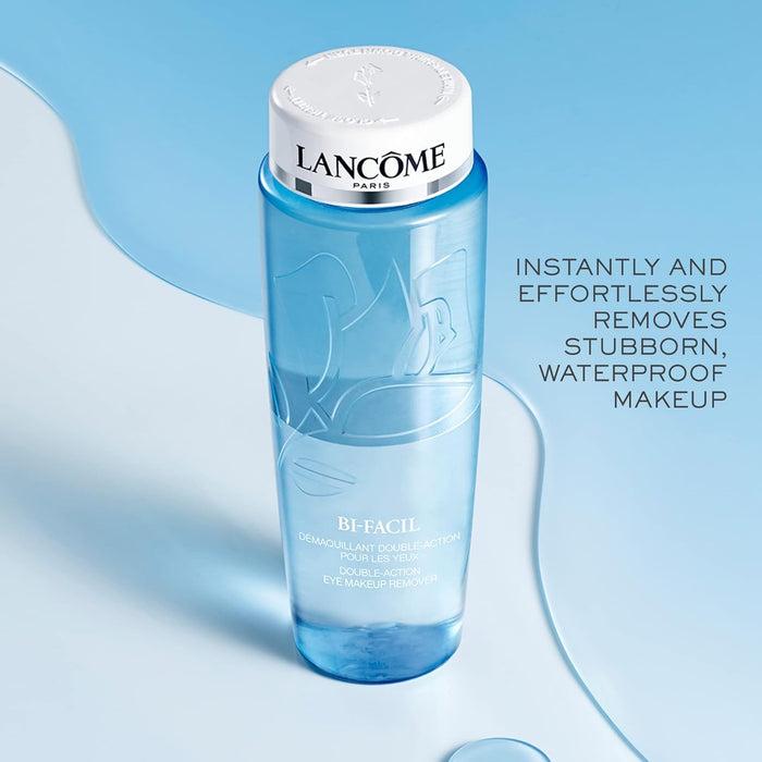 Lancôme Bi-Facil Double Action Eye Makeup Remover with Bi-Phase Formula - Effortlessly Removes Waterproof Makeup - 4.2 Fl Oz