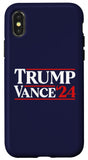 iPhone X/XS Trump Vance 2024 Donald Trump J.D. Vance For President Case