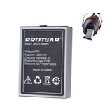 PROTEAR Lithium Battery Replacement,Rechargeable Battery,Suitable for Our Rechargeable Bluetooth Headphones Noise Reduction Ear Earmuffs