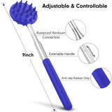 TUKUOS Telescoping Back Scratcher with 3Pcs Detachable Scratching Heads, Back Scratcher Extendable, Bear Claw/Rake Scratcher for Aggressive/Moderate Scratching, Fathers Day Dad Gifts for Men