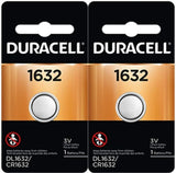 4X 2 Pcs Duracell CR1632 1632 Car Remote Batteries