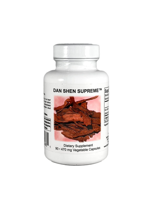 Supreme Nutrition Dan Shen, 90 Pure Red Sage Vegetarian Capsules