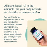 Ora Organic Plant Based Multivitamin for Women and Men, Bluelight Protection - Brain, Eye, Energy, Immune, Skin, Hair, Heart, and Bone Health Support, 60 Vegan Capsules