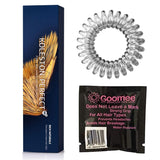 Koleston Perfect 7/1 Medium Blonde/Ash Permanent Creme Hair Color 2 Ounce and Goomee Markless Hair Tie Loop (Bundle 2 items)