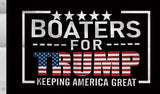 WENWELL Boaters for Trump 2024 flag 3x5 Ft,Keeping America Great Flags Outdoor,Donald Trump President Flag for boat with 2 Brass,Fade Resistant Durable Polyeste