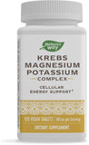 Nature's Way Krebs Magnesium Potassium Complex 345 mg per serving Cellular Energy Support* 120 Tablets