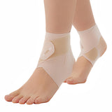 Domaste Ultra Thin Ankle Wraps Ankle Brace for Men ＆ Women, Adjustable Ankle Straps for Arch, Sprained Foot, Tendinitis, Football, Basketball, Running（Misty Rose, 2 Pack）