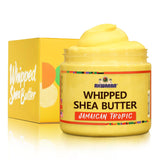 AKWAABA Whipped Shea Butter (Jamaican Tropic) | 12 oz | Nourishing, Moisturizing & Hydrating | For All Skin Types