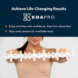 KOAPro Facia Blaster Tool for Cellulite - Large Full Body Neck Massager Pain Relief, Deep Tissue Muscle Massage for Back, Legs, Trigger Point Tool - Myofascial & Fascia Release Tools Alleviate Tension