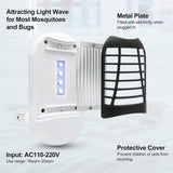 Bug Zapper Indoor, Electronic Fly Zapper Lamp, Non-Toxic, Silent Insect Mosquito Killer, Fly Killers Indoor for Home Use…